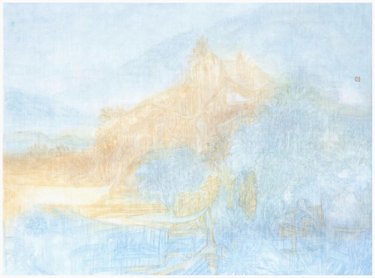张蓉:用意象山水书写心中的诗情画意 张蓉:用意象山水书写心中的诗情画意