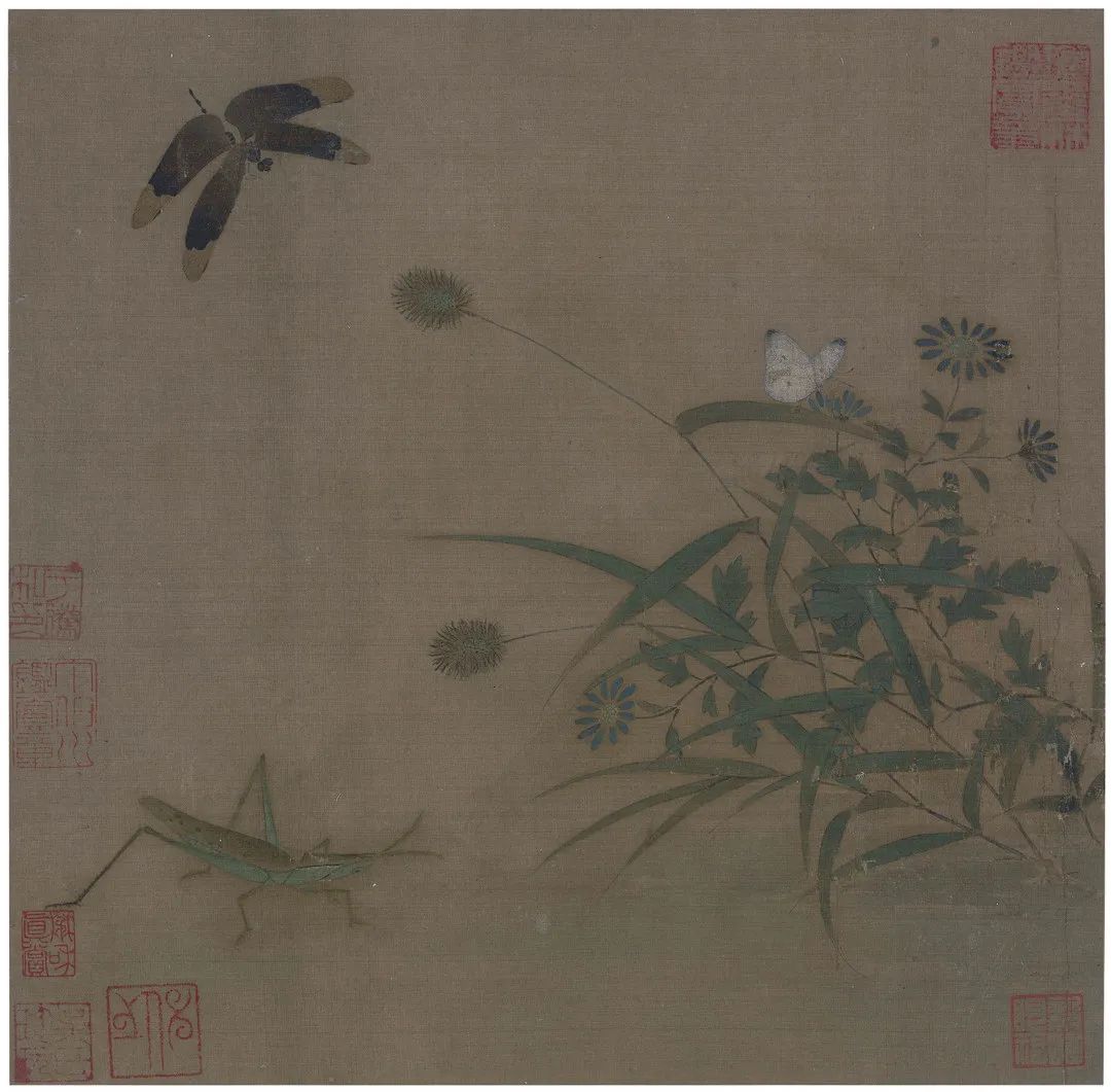 赏析丨宋代小品画:草虫小品画 赏析丨宋代小品画:草虫小品画