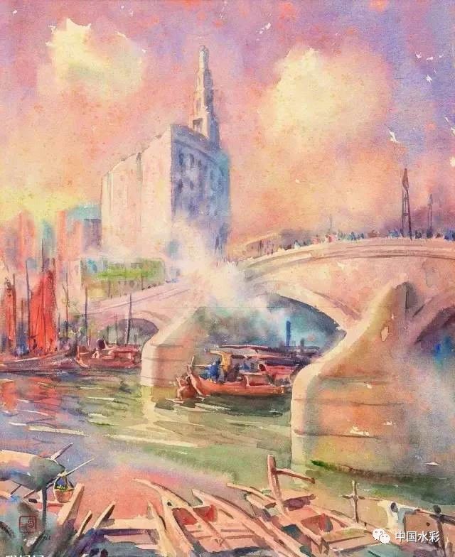潘思同|中国第一代先驱水彩画家 潘思同|中国第一代先驱水彩画家
