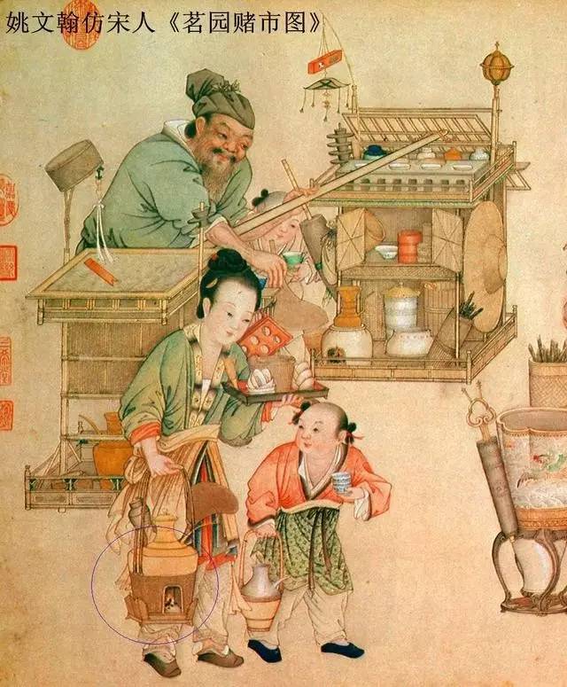 古画中那些奇趣日用品,大开眼界! 古画中那些奇趣日用品,大开眼界!