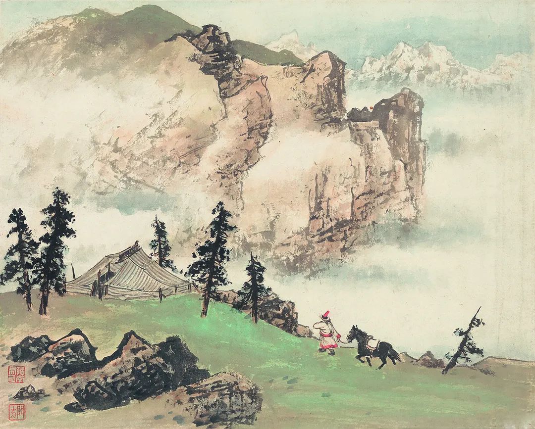 关山月为何千里迢迢奔赴西北写生? 关山月为何千里迢迢奔赴西北写生?