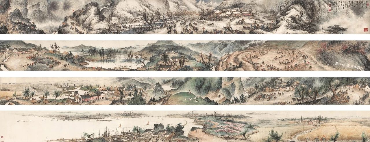 他偷偷摸摸画15米罕见巨作震撼画坛,堪比《清明上河图》 他偷偷摸摸画15米罕见巨作震撼画坛,堪比《清明上河图》