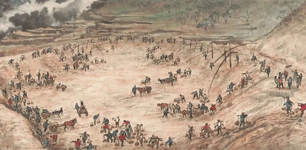 他偷偷摸摸画15米罕见巨作震撼画坛,堪比《清明上河图》 他偷偷摸摸画15米罕见巨作震撼画坛,堪比《清明上河图》