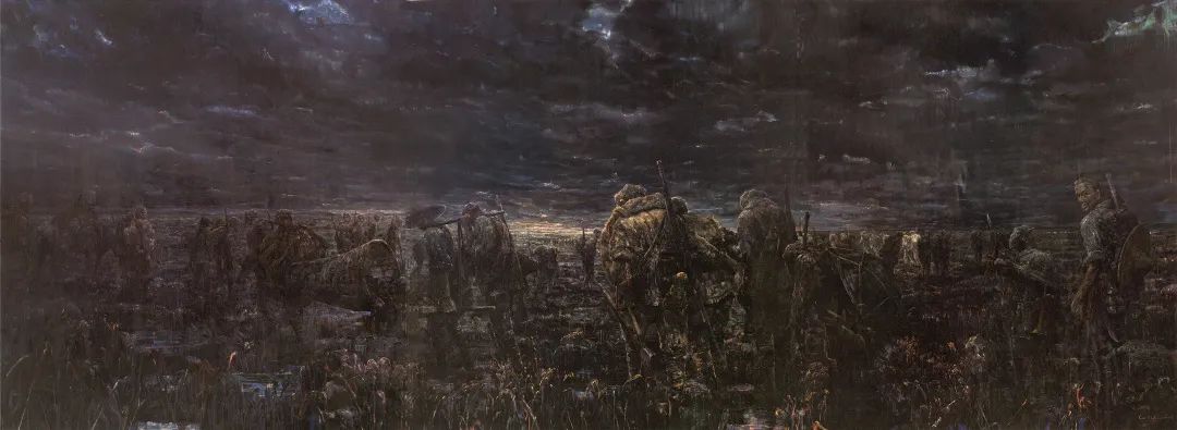 独家鉴赏——历史是一个背影,但画家却能与之同步逍遥游 独家鉴赏——历史是一个背影,但画家却能与之同步逍遥游