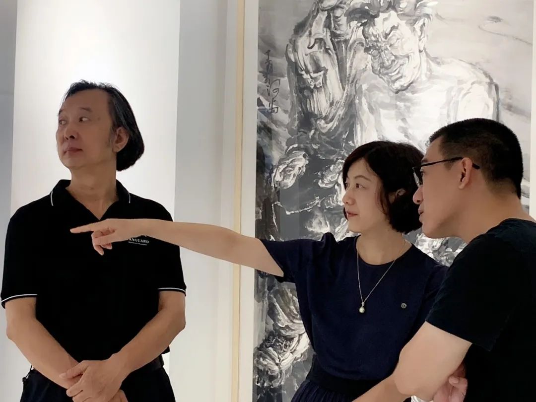 我从未离开水墨,我永远忠爱绘画 | 游离——陈永忠水墨作品展”开幕纪实 我从未离开水墨,我永远忠爱绘画 | 游离——陈永忠水墨作品展”开幕纪实
