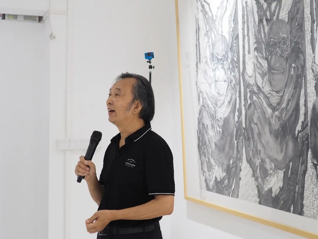 我从未离开水墨,我永远忠爱绘画 | 游离——陈永忠水墨作品展”开幕纪实 我从未离开水墨,我永远忠爱绘画 | 游离——陈永忠水墨作品展”开幕纪实