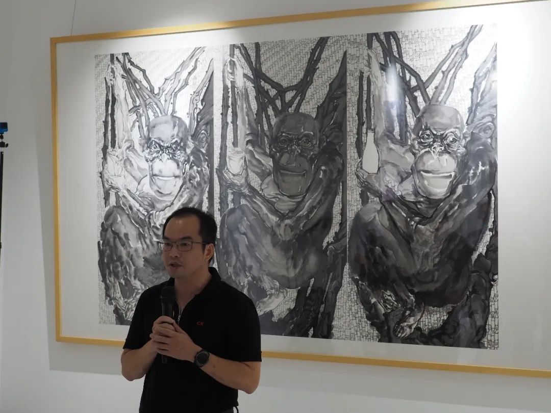 我从未离开水墨,我永远忠爱绘画 | 游离——陈永忠水墨作品展”开幕纪实 我从未离开水墨,我永远忠爱绘画 | 游离——陈永忠水墨作品展”开幕纪实