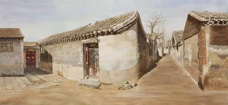 梁润湛丨用画笔将消逝中的胡同呈现出来,了不起! 梁润湛丨用画笔将消逝中的胡同呈现出来,了不起!
