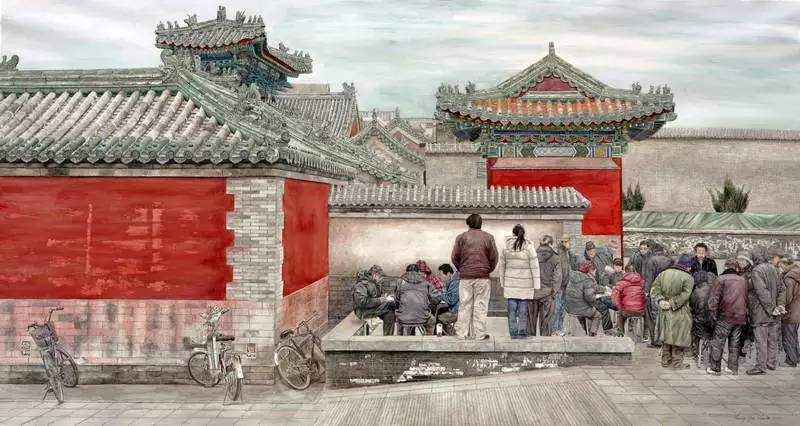梁润湛丨用画笔将消逝中的胡同呈现出来,了不起! 梁润湛丨用画笔将消逝中的胡同呈现出来,了不起!