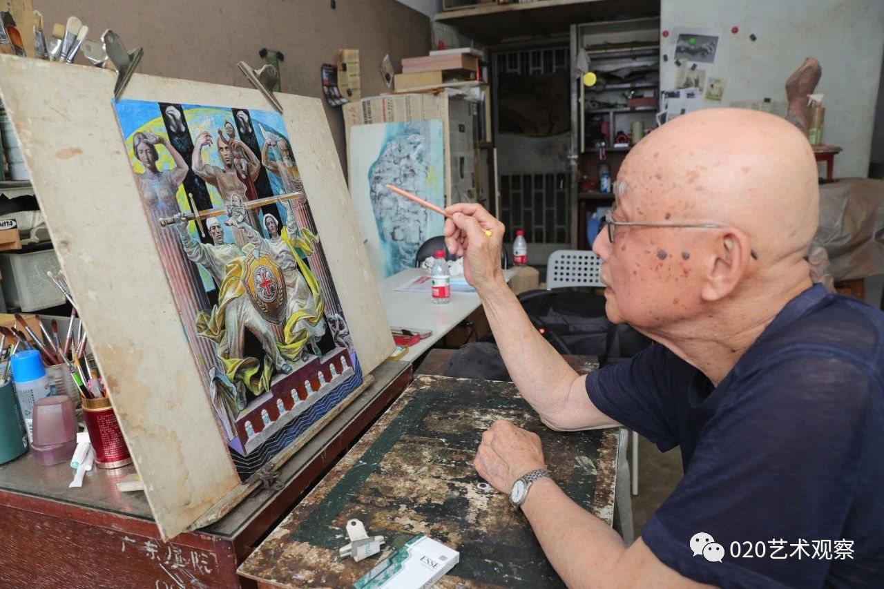 82岁画家刘仁毅创作抗疫词画,致敬抗疫一线的白衣天使 82岁画家刘仁毅创作抗疫词画,致敬抗疫一线的白衣天使