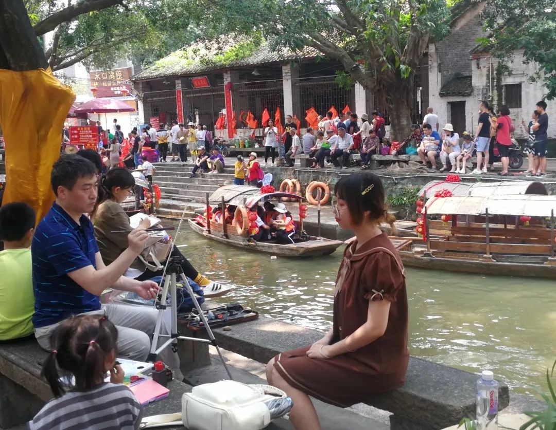 “逢简·水乡情”——广东省青年美术家协会人物画艺委会带队广州美术学院学生考察团5/12全纪录 “逢简·水乡情”——广东省青年美术家协会人物画艺委会带队广州美术学院学生考察团5/12全纪录