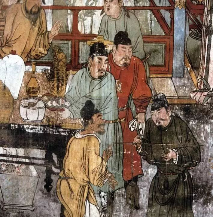 壁画里的吃吃喝喝 壁画里的吃吃喝喝