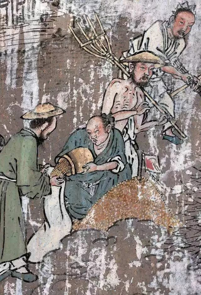 壁画里的吃吃喝喝 壁画里的吃吃喝喝