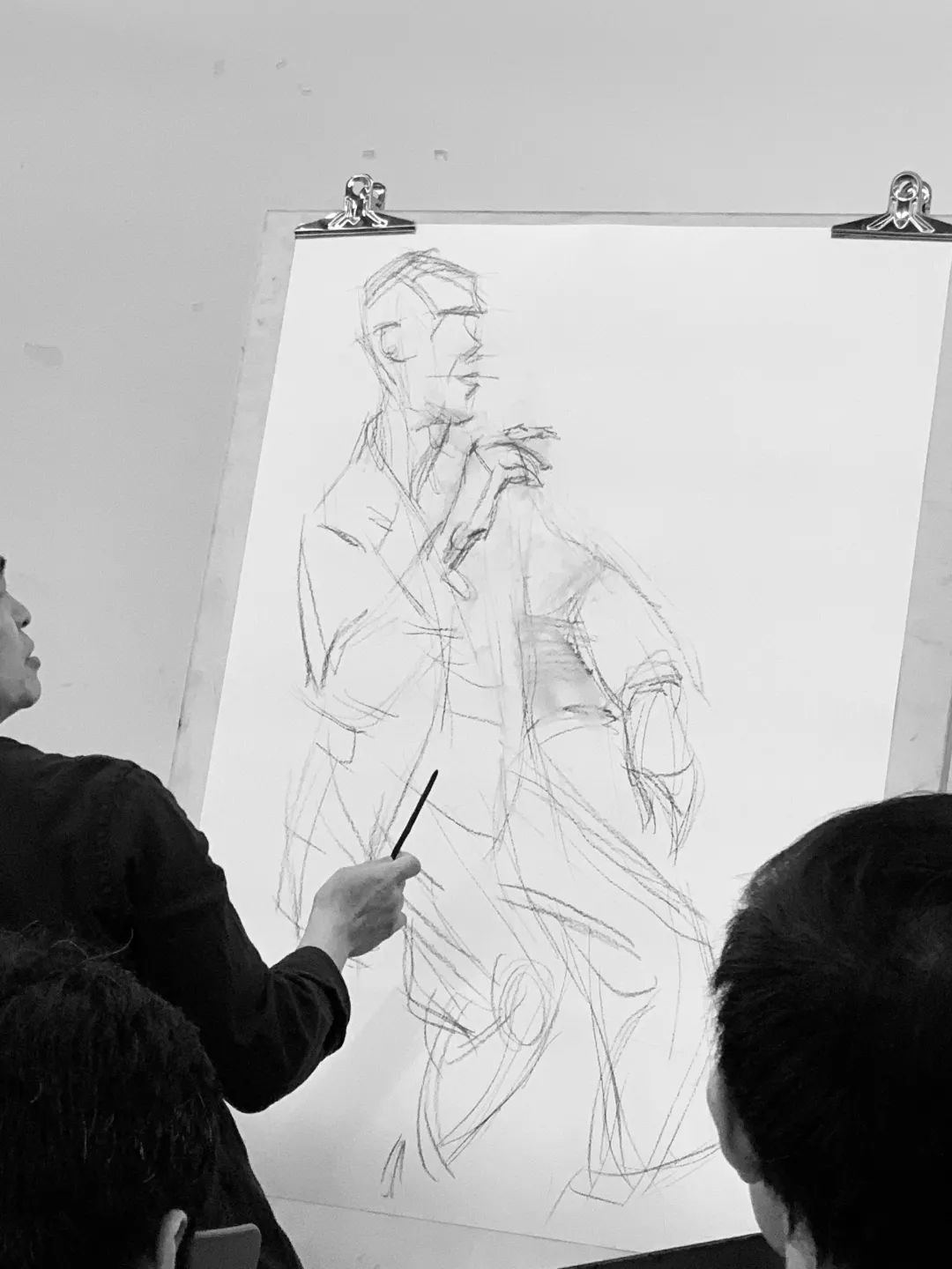 【名家讲座】1月11日陈永忠素描人物现场示范课花絮分享 【名家讲座】1月11日陈永忠素描人物现场示范课花絮分享