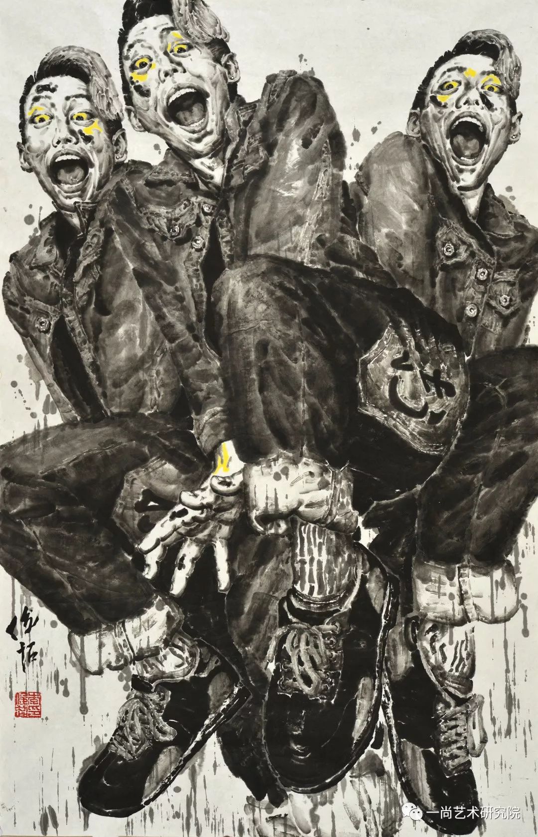 「新锐·微个展」广美| 李俊超:趣怪的水墨肖像 「新锐·微个展」广美| 李俊超:趣怪的水墨肖像