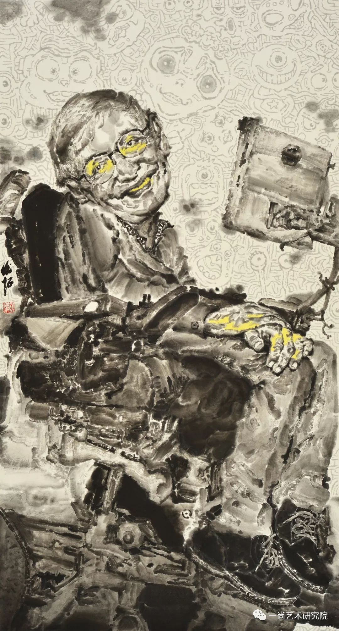 「新锐·微个展」广美| 李俊超:趣怪的水墨肖像 「新锐·微个展」广美| 李俊超:趣怪的水墨肖像