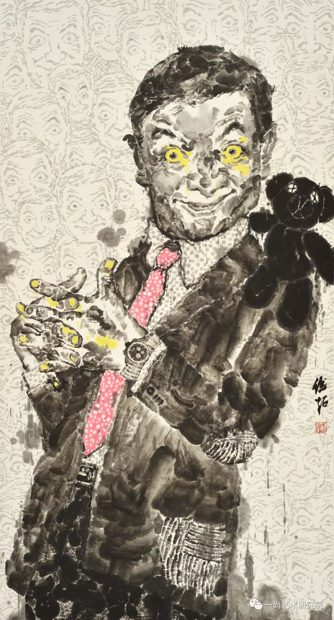 「新锐·微个展」广美| 李俊超:趣怪的水墨肖像 「新锐·微个展」广美| 李俊超:趣怪的水墨肖像