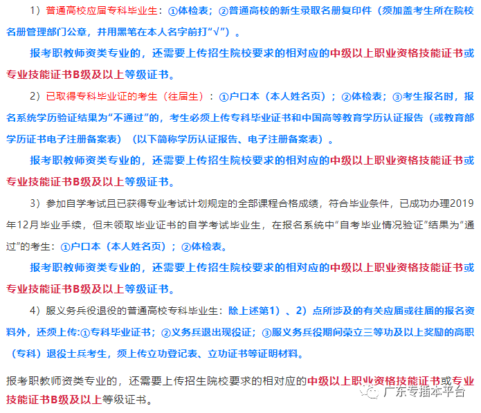 2021广东专插本 | 考试报名前注意事项! 2021广东专插本 | 考试报名前注意事项!
