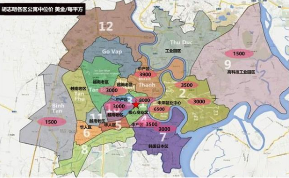 东南亚几大城市核心区域房价? 东南亚几大城市核心区域房价?