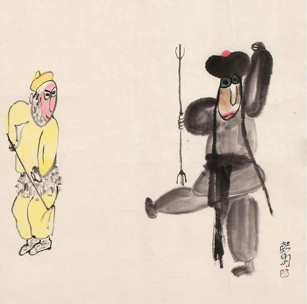 漫画与中国画的“跨界”,难在哪里? 漫画与中国画的“跨界”,难在哪里?
