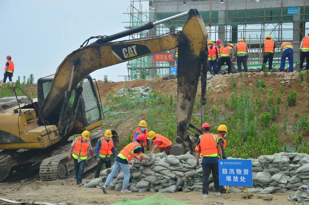 迎旭門泵站項(xiàng)目舉行防汛搶險(xiǎn)應(yīng)急演練活動(dòng)