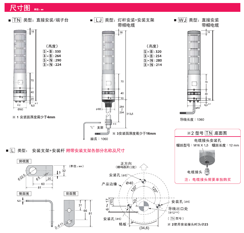 嘉铭科技供应-派特莱LA6智能型信号灯