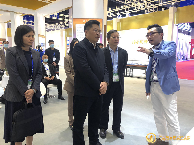 拓展国际市场，广西黄金珠宝产业园首次亮相东博会