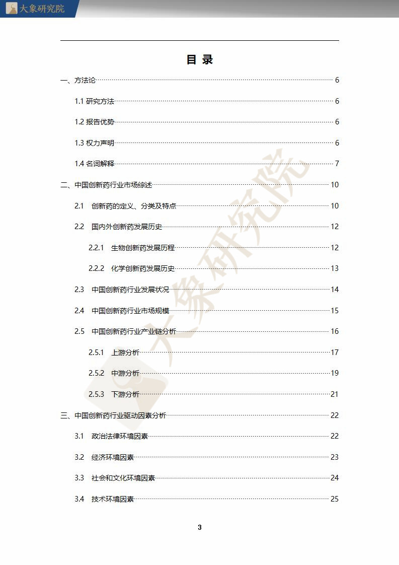 【大象研究院】2020年中國創(chuàng)新藥行業(yè)研究報告