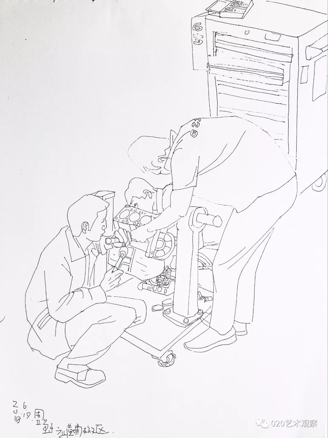 时代•生活——第四届广州速写作品展入选名单︱速写走进黄埔,了解时代高科技 时代•生活——第四届广州速写作品展入选名单︱速写走进黄埔,了解时代高科技