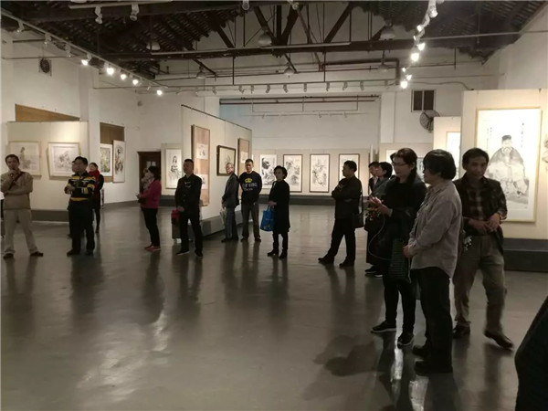 陈永忠院长参展广州人物画十二人邀请展 陈永忠院长参展广州人物画十二人邀请展
