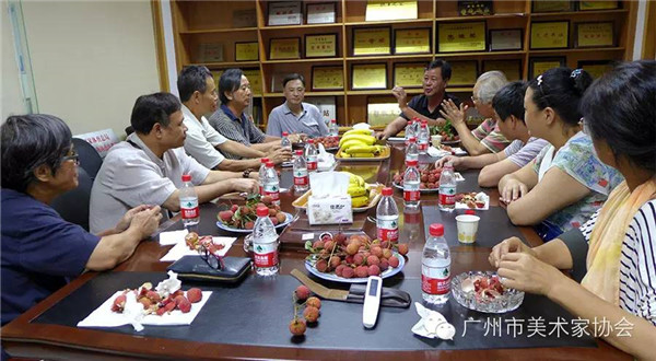 进民企 体民情——陈永忠院长参加广州市美术家协会人物画艺委会画家采风写生活动 进民企 体民情——陈永忠院长参加广州市美术家协会人物画艺委会画家采风写生活动