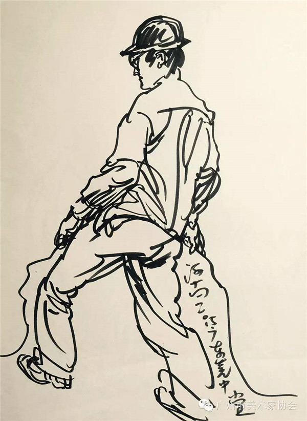 进民企 体民情——陈永忠院长参加广州市美术家协会人物画艺委会画家采风写生活动 进民企 体民情——陈永忠院长参加广州市美术家协会人物画艺委会画家采风写生活动
