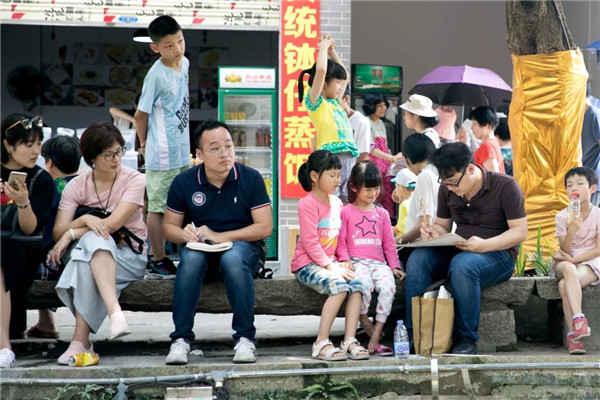 广东省青年美协人物画艺委会走进顺德逢简水乡采风写生 广东省青年美协人物画艺委会走进顺德逢简水乡采风写生