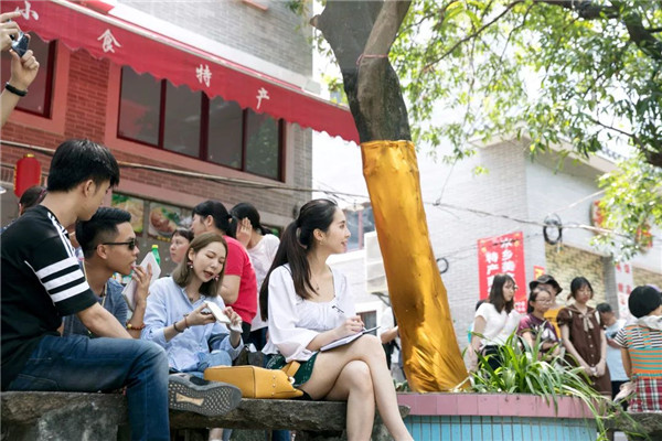 广东省青年美协人物画艺委会走进顺德逢简水乡采风写生 广东省青年美协人物画艺委会走进顺德逢简水乡采风写生