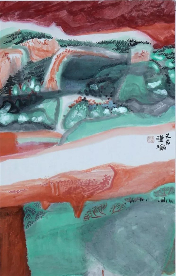国画山水/研修组长:李瑾瑜 国画山水/研修组长:李瑾瑜
