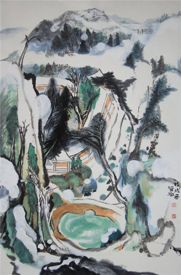 国画山水/研修组长:李瑾瑜 国画山水/研修组长:李瑾瑜