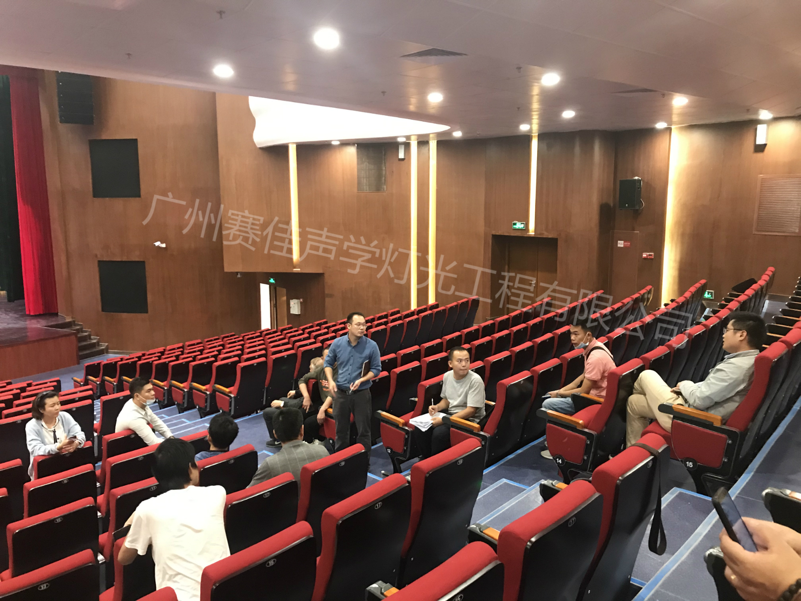 热烈祝贺!“珠海市第一中学新建教学综合楼项目-报告厅声光电工程施工”圆满完成验收! 热烈祝贺!“珠海市第一中学新建教学综合楼项目-报告厅声光电工程施工”圆满完成验收!