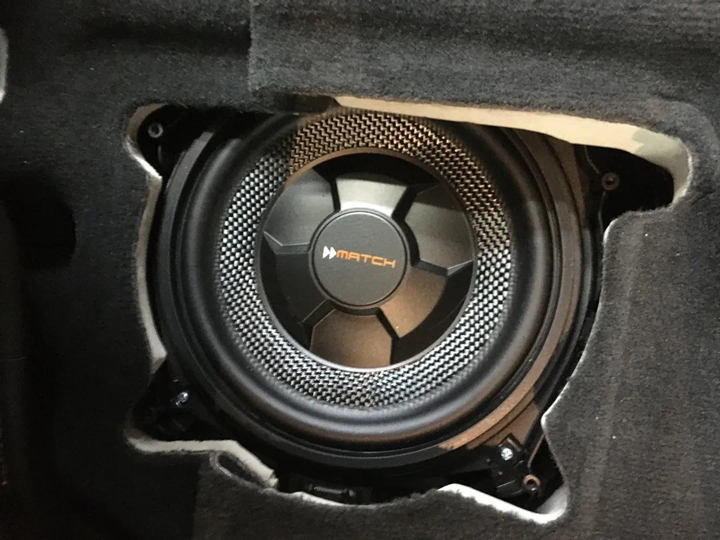 宝马325无损升级德国MATCH专车专用音响，细细品味如咖啡般醇厚浓郁的声音