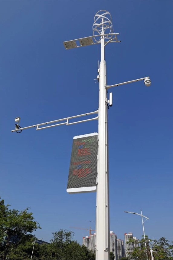 深圳光桥路——多功能智能杆+5G试点