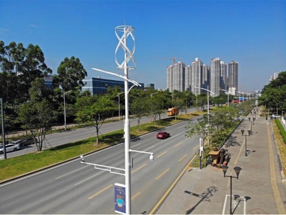 深圳光桥路——多功能智能杆+5G试点