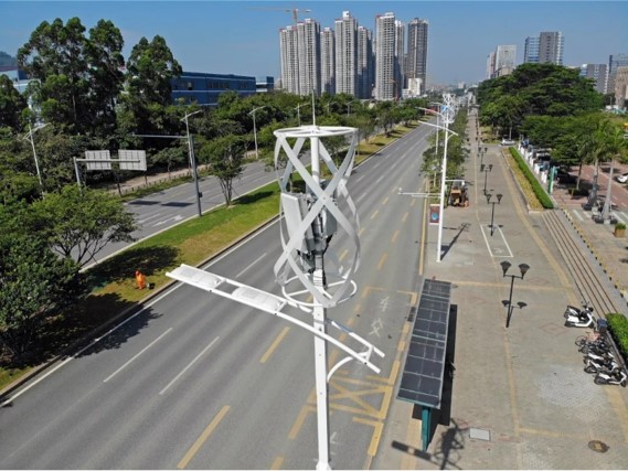 深圳光桥路——多功能智能杆+5G试点
