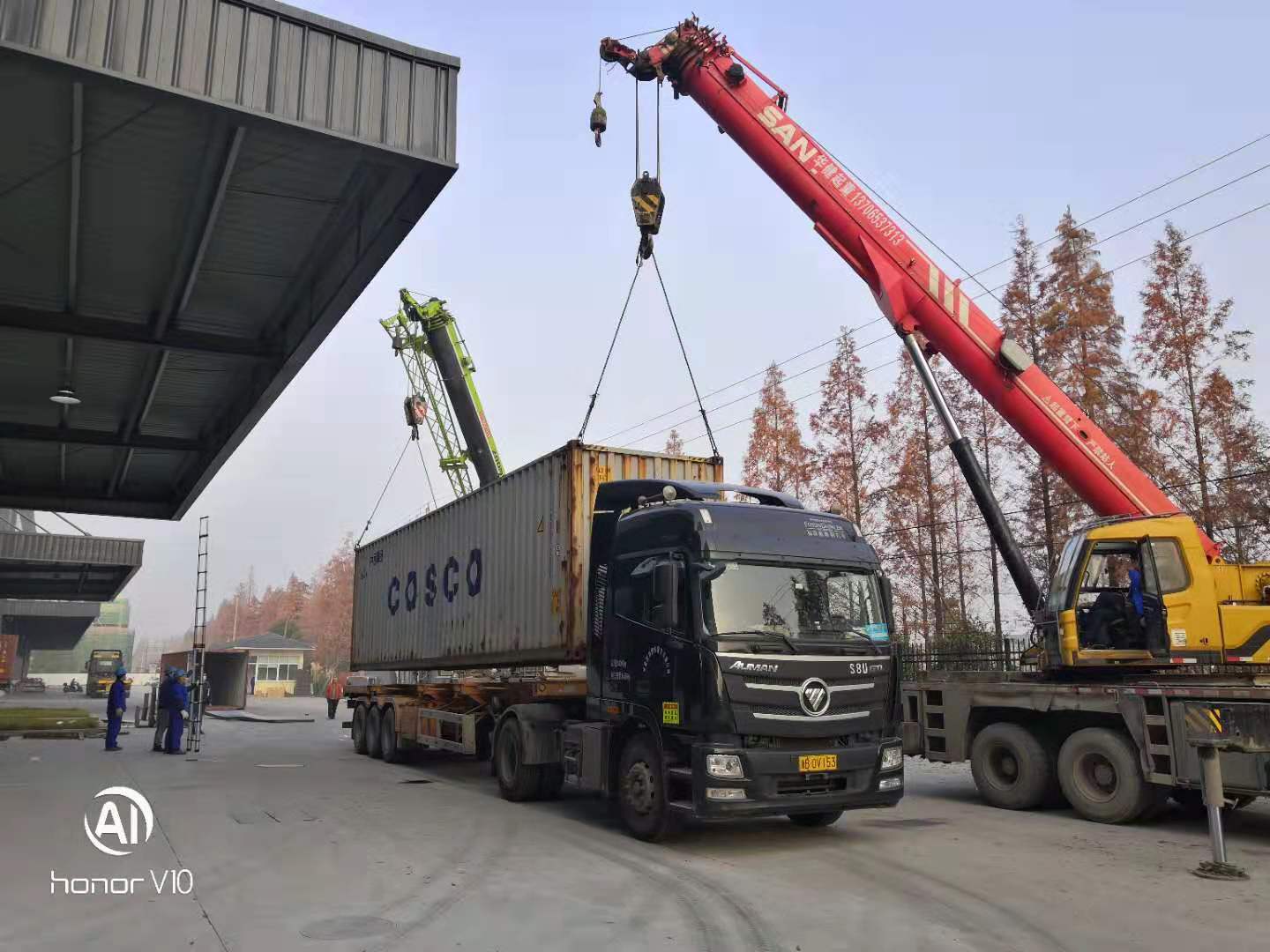 年产20万吨洗衣粉生产线成套设备发货