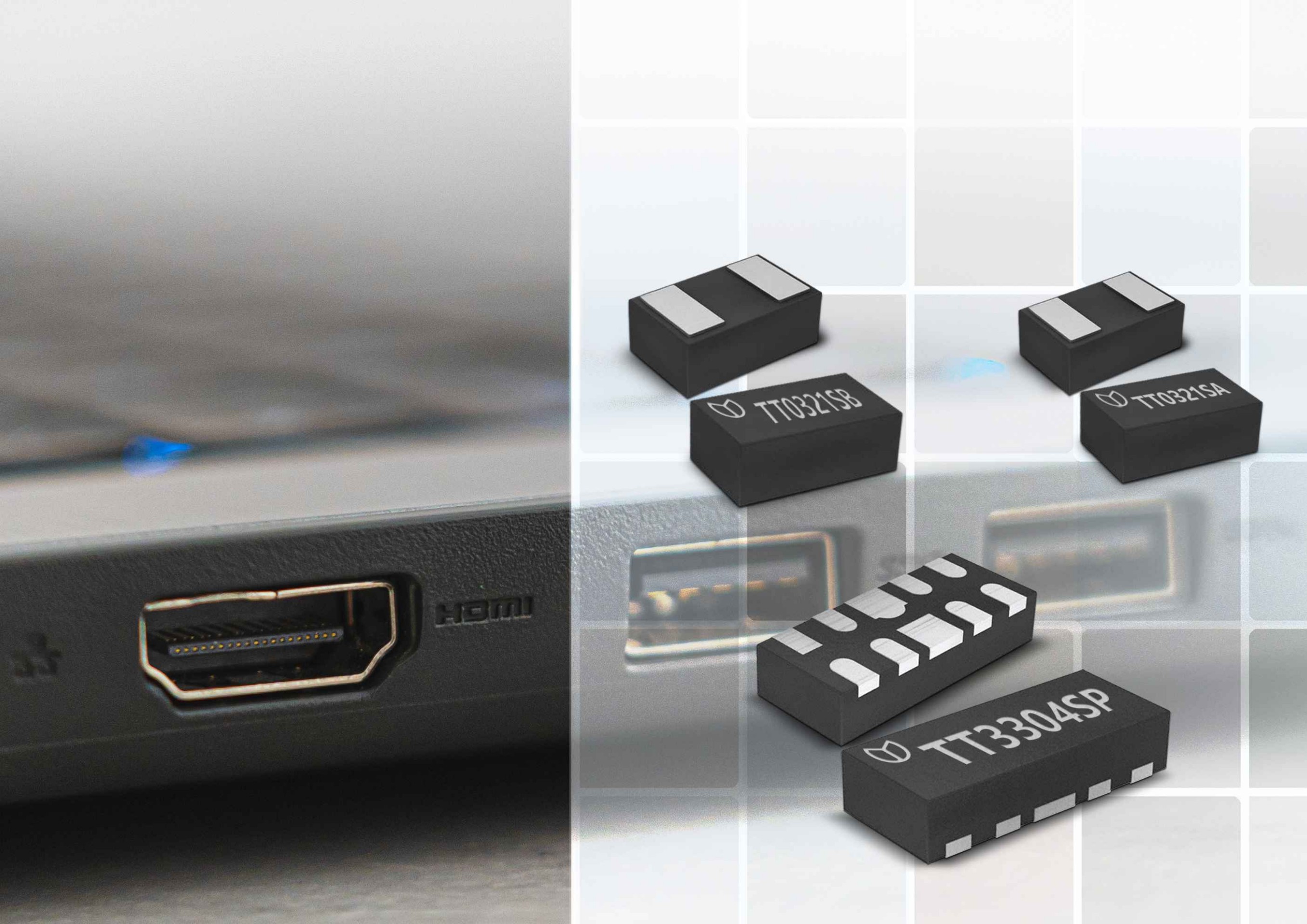 深圳晶扬电子推出业界最佳 HDMI2.1接口的ESD/Surge解决方案