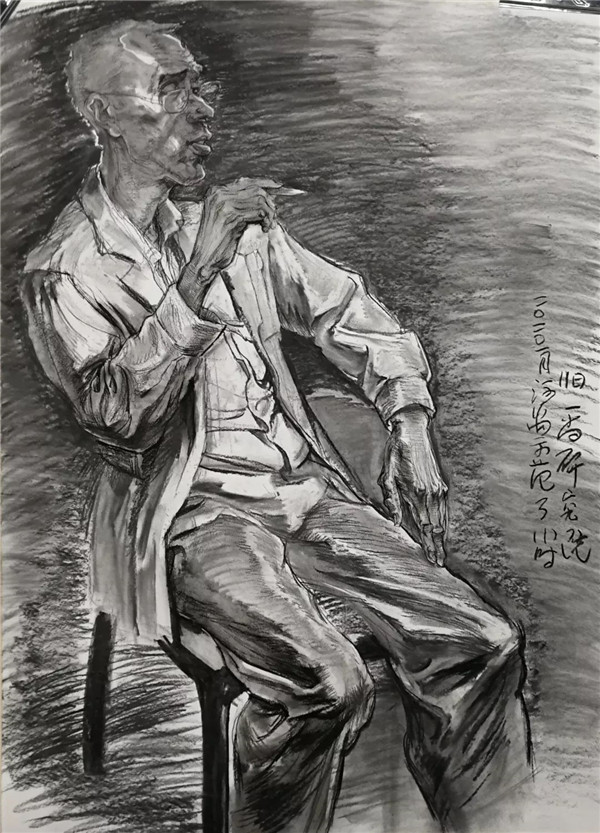 【名家讲座】1月11日陈永忠素描人物现场示范课花絮分享 【名家讲座】1月11日陈永忠素描人物现场示范课花絮分享