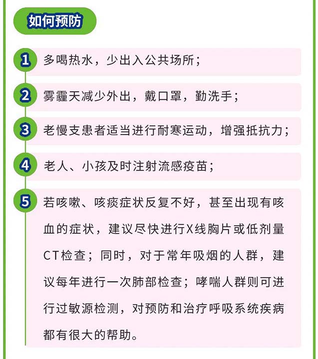 冬季除了呼吸系统疾病高发，注意还有这些.......