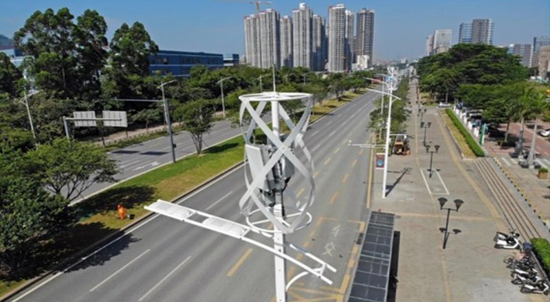 深圳光桥路 — 多功能智能杆+5G试点