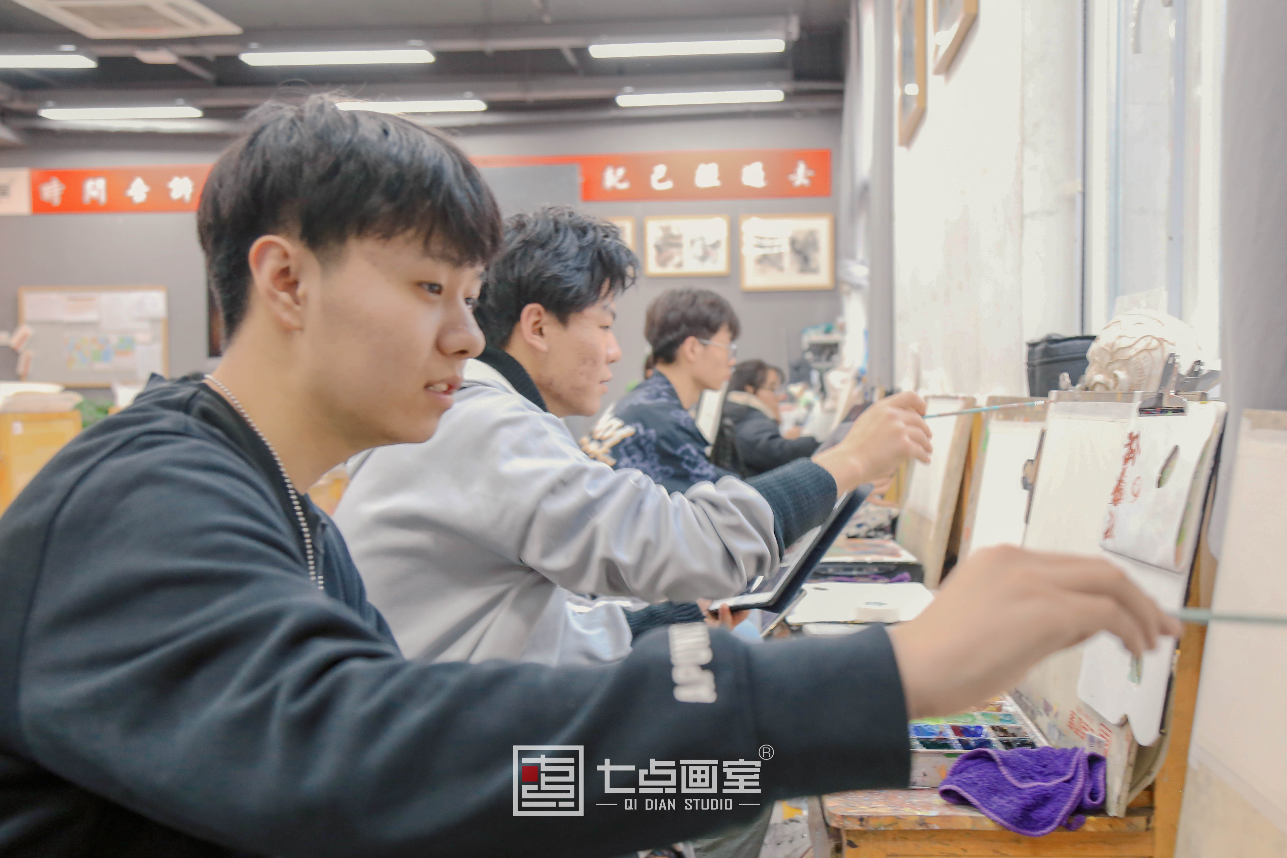 实力出彩!七点画室校考突击班三大方向作品展 实力出彩!七点画室校考突击班三大方向作品展