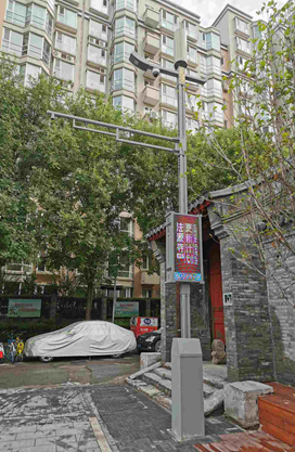 北京法源寺智慧灯杆一、二期项目智慧灯杆案例