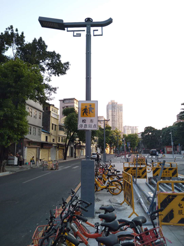 广州市永庆坊智慧灯杆项目案例