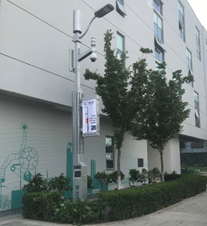 天津滨海新区智慧灯杆示范项目案例